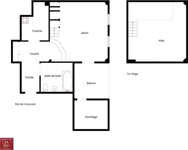 1 Zimmer Attikawohnung in Veytaux – Foto 18 von 20