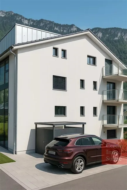 3.5 Zimmer Wohnung in Villeneuve VD – photo 4 sur 4