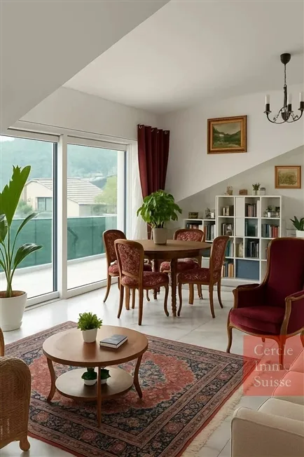 3.5 Zimmer Wohnung in Villeneuve VD – photo 2 sur 4