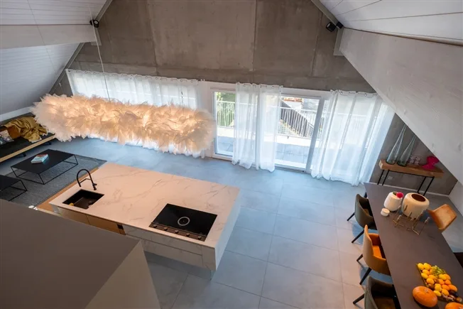 5.5 Zimmer Attikawohnung in Yvorne – Foto 13 von 20