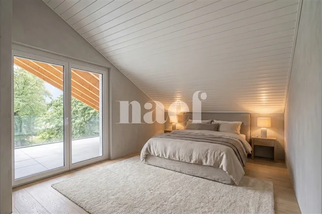 6.5 Zimmer Attikawohnung in Yvorne – Foto 7 von 9