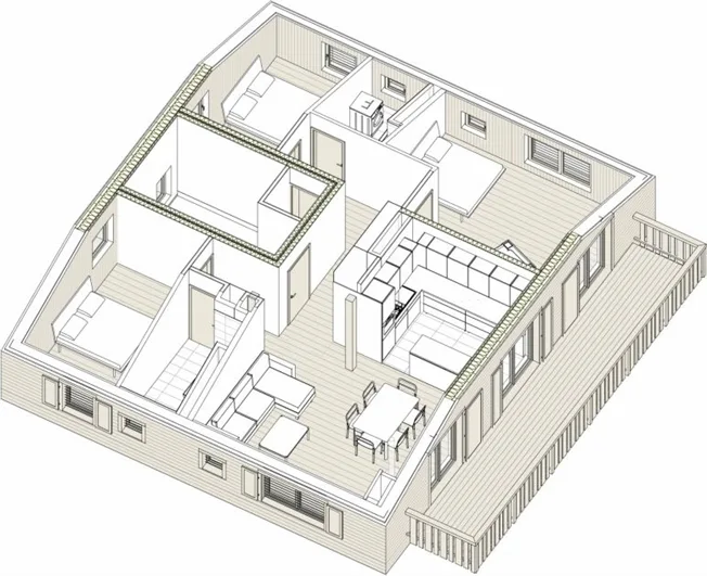 4.5 Zimmer Wohnung in Les Diablerets – foto 6 di 10