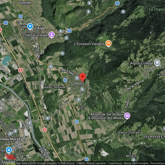 4.5 Zimmer Wohnung in Ollon – Foto 9 von 9