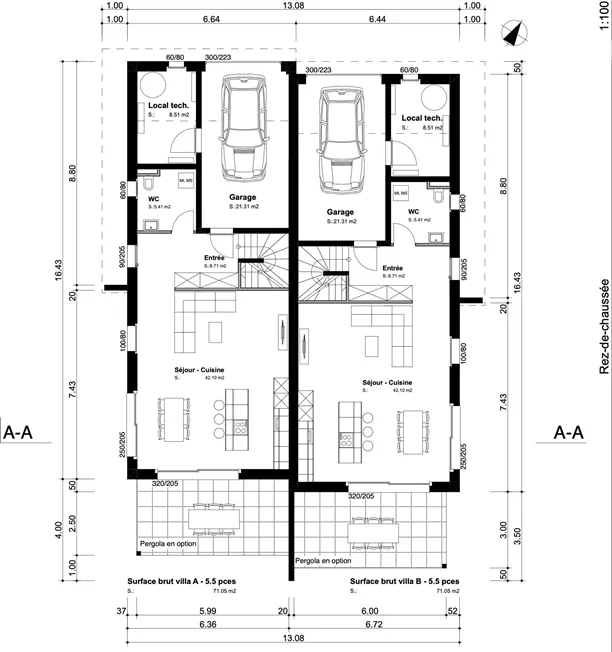 5.5 Zimmer Einfamilienhaus in Collombey – Foto 6 von 6