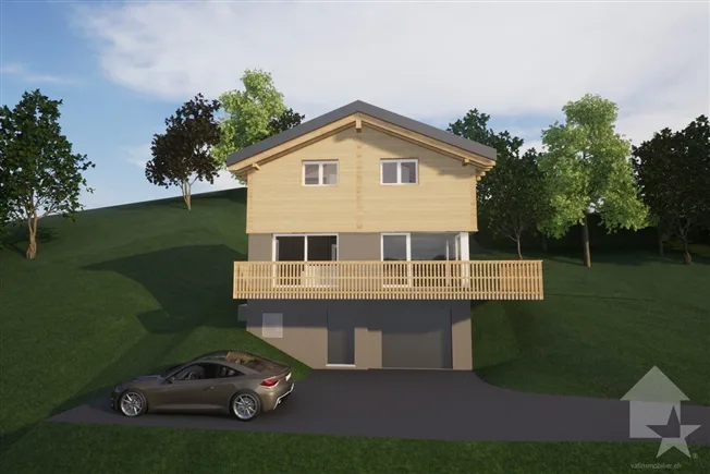 3.5 Zimmer Einfamilienhaus in Choëx – foto 2 di 3