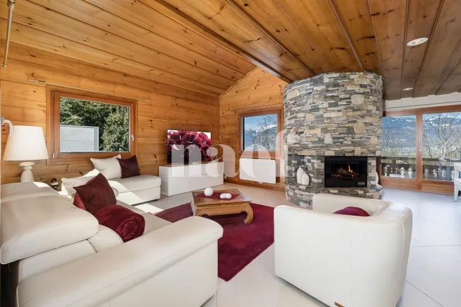 4.5 Zimmer Chalet in Choëx – Foto 7 von 10