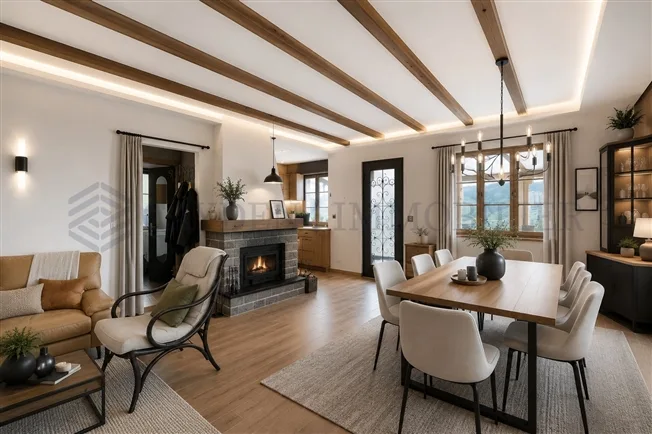 Chalet autentico, domaine sciistico Portes du Soleil – foto 12 di 14