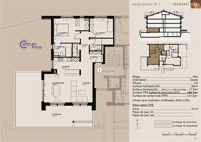 3 Zimmer Wohnung in Morgins – foto 7 di 14