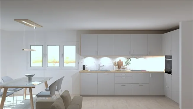 3.5 Zimmer Wohnung in Vérossaz – foto 4 di 5