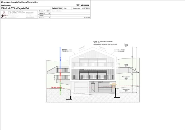 4.5 Zimmer Wohnung in Vérossaz – foto 7 di 9
