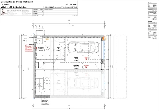 4.5 Zimmer Wohnung in Vérossaz – foto 8 di 9