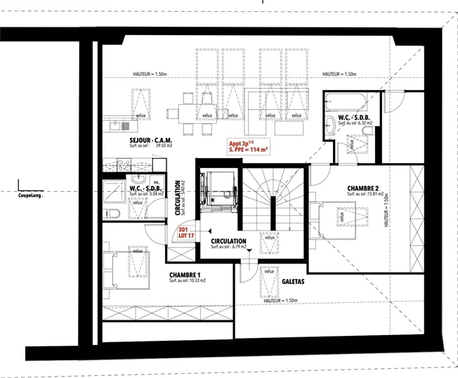 3.5 Zimmer Wohnung in Vionnaz – Foto 19 von 19