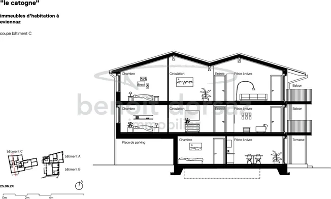 2.5 Zimmer Wohnung in Evionnaz – photo 5 of 6