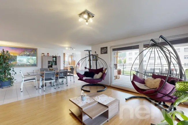 4.5 Zimmer Wohnung in Saxon – Foto 3 von 12