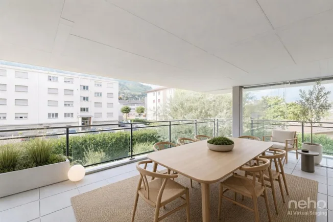 4.5 Zimmer Wohnung in Saxon – Foto 8 von 12