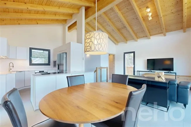 4.5 Zimmer Einfamilienhaus in Saxon – Foto 4 von 12