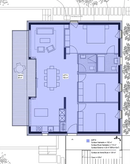4.5 Zimmer Wohnung in Riddes – Foto 8 von 9