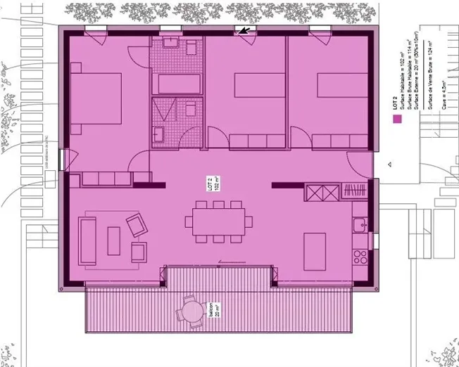 4.5 Zimmer Wohnung in Riddes – Foto 8 von 9