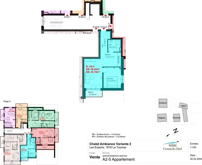 2 Zimmer Wohnung in La Tzoumaz – Foto 2 von 10