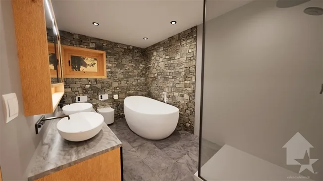 5 Zimmer Chalet in La Tzoumaz – Foto 7 von 11
