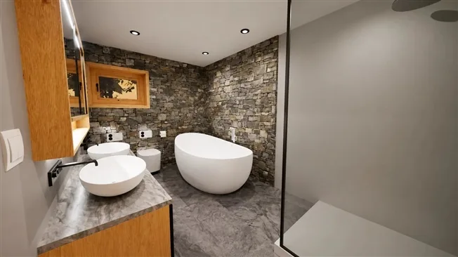 4.5 Zimmer Chalet in La Tzoumaz – Foto 3 von 6