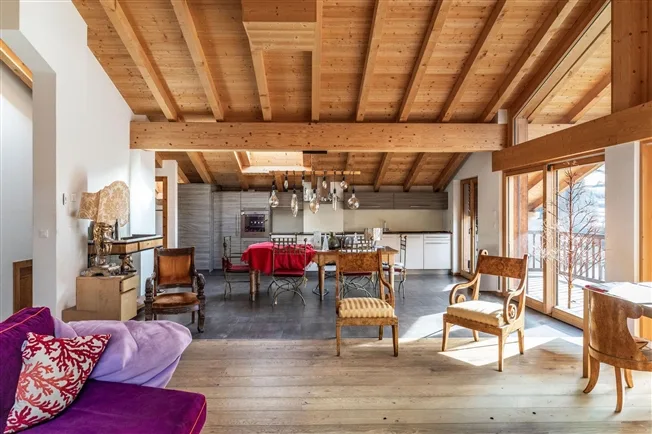5.5 Zimmer Attikawohnung in Le Châble VS – foto 2 di 11