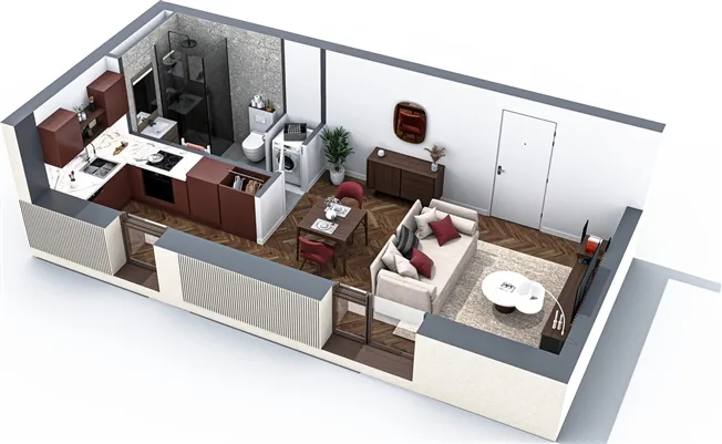 1.5 Zimmer Wohnung in Sion – photo 5 sur 5