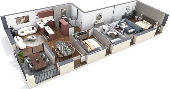 4.5 Zimmer Wohnung in Sion – Foto 5 von 5