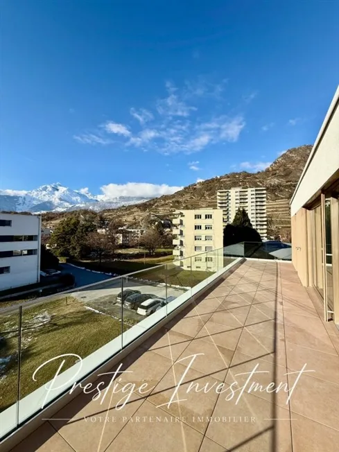 3.5 Zimmer Attikawohnung in Sion – Foto 15 von 16