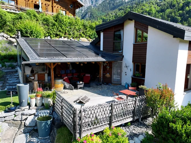 Famienenvilla mit außergewöhnlichem Blick & überdachter Terrasse in Chamoson – Foto 27 von 27