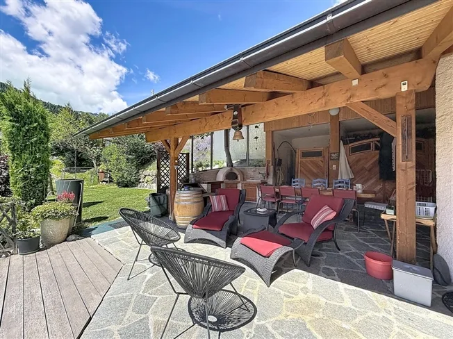 Famienenvilla mit außergewöhnlichem Blick & überdachter Terrasse in Chamoson – Foto 24 von 27