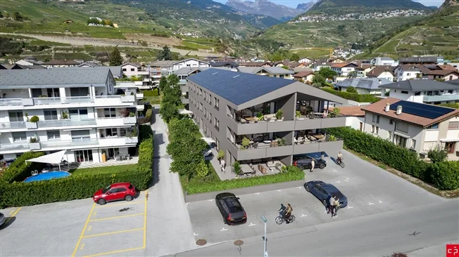 5 Zimmer Wohnung in Conthey – Foto 2 von 3