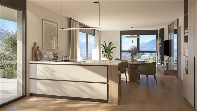 4.5 Zimmer Wohnung in Conthey – foto 3 di 10