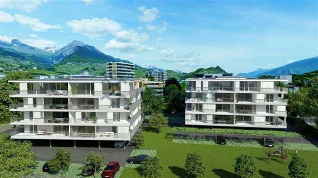 3.5 Zimmer Wohnung in Conthey – foto 6 di 11