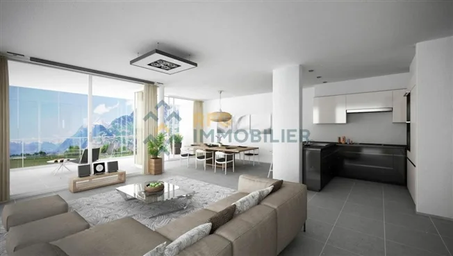 3.5 Zimmer Wohnung in Conthey – Foto 4 von 12