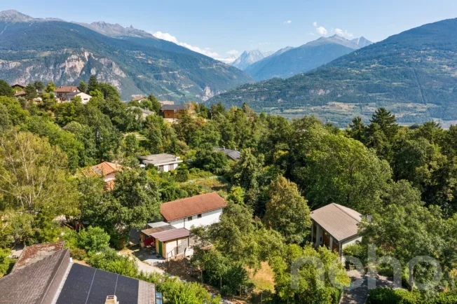 7 Zimmer Einfamilienhaus, 1971 Grimisuat
