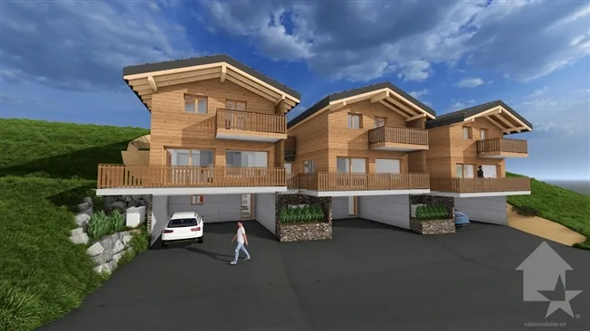 4.5 Zimmer Chalet in Nax – foto 4 di 10