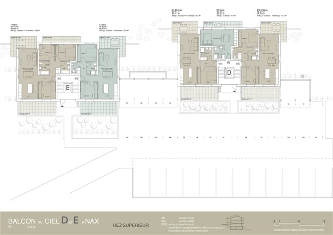 4.5 Zimmer Wohnung in Nax – foto 6 di 9
