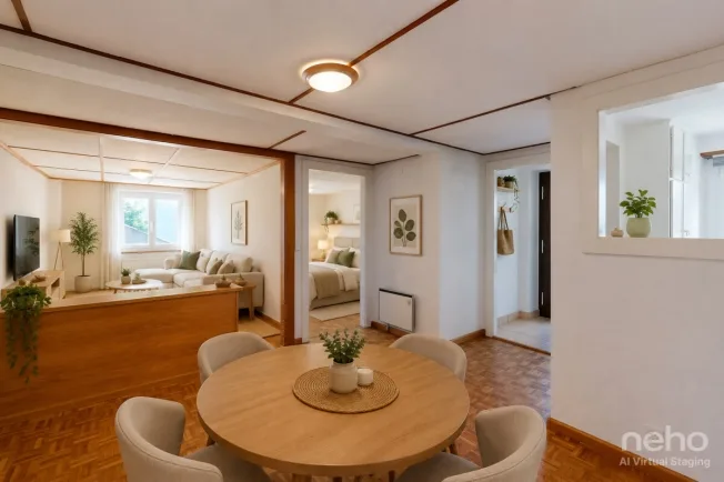 2.5 Zimmer Wohnung in Erde – photo 2 sur 12