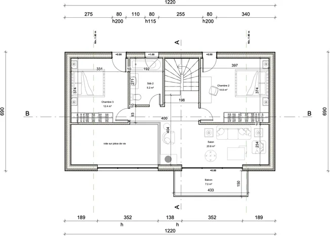 Villa nuova con vista panoramica a Icogne – foto 10 di 10