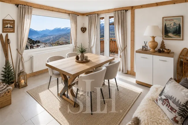 4.5 Zimmer Chalet in Lens – Foto 12 von 19