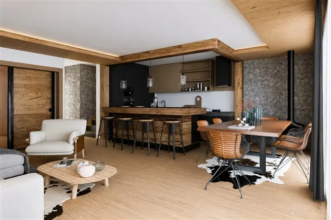 Chalet neuf 5.5 pces en ossature bois avec vue panoramique sur le lac et les Alpes – photo 5 sur 11