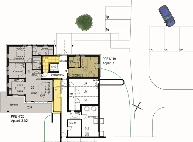 3.5 Zimmer Wohnung in Evolène – photo 9 of 9