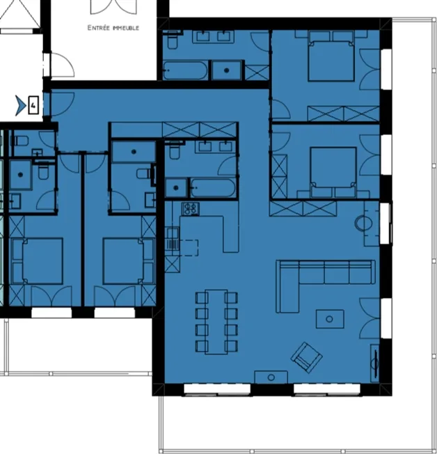 5.5 Zimmer Wohnung in Hérémence – Foto 11 von 13