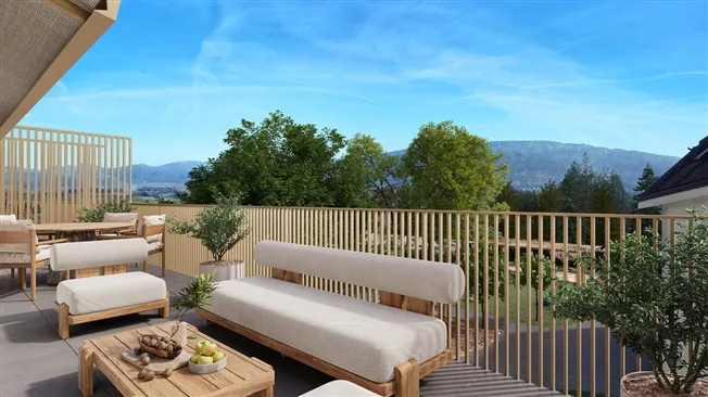 4.5 Zimmer Attikawohnung in Boudevilliers – Foto 6 von 6