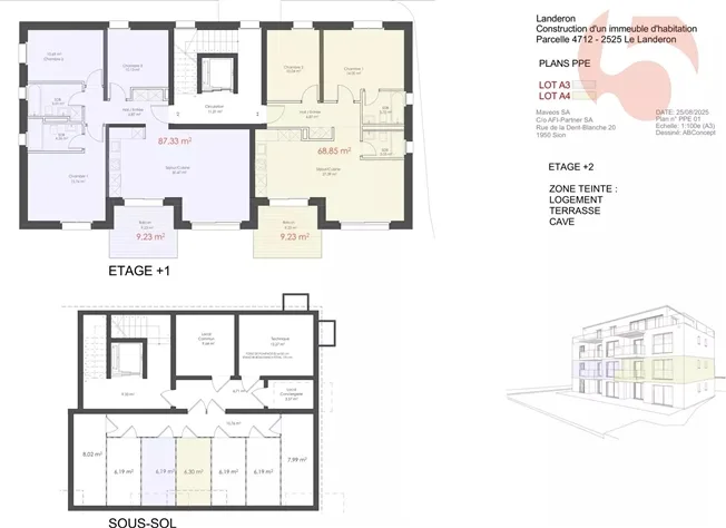 4.5 Zimmer Wohnung in Le Landeron – Foto 6 von 12