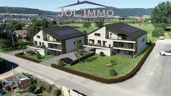 5.5 Zimmer Attikawohnung in Rossemaison – photo 2 sur 2