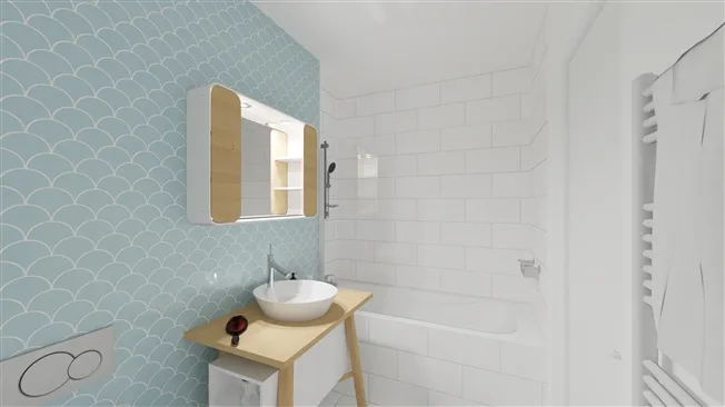 4 Zimmer Wohnung in Alle – Foto 7 von 9
