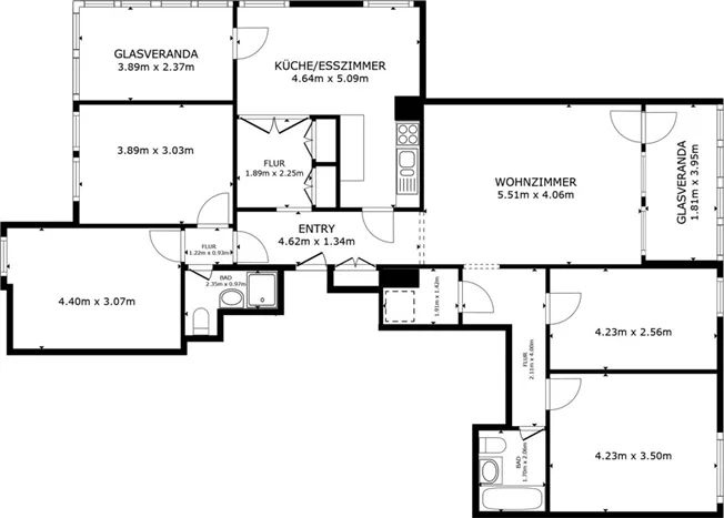 5.5 Zimmer Wohnung in Bern – photo 11 sur 13
