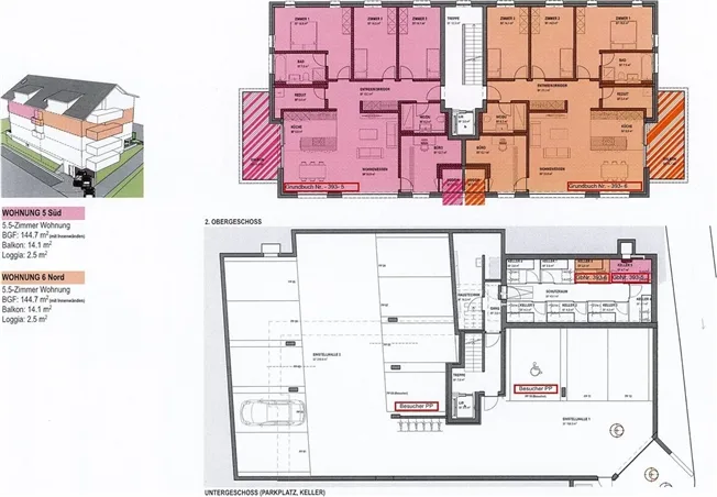 5.5 Zimmer Wohnung in Toffen – photo 10 sur 11